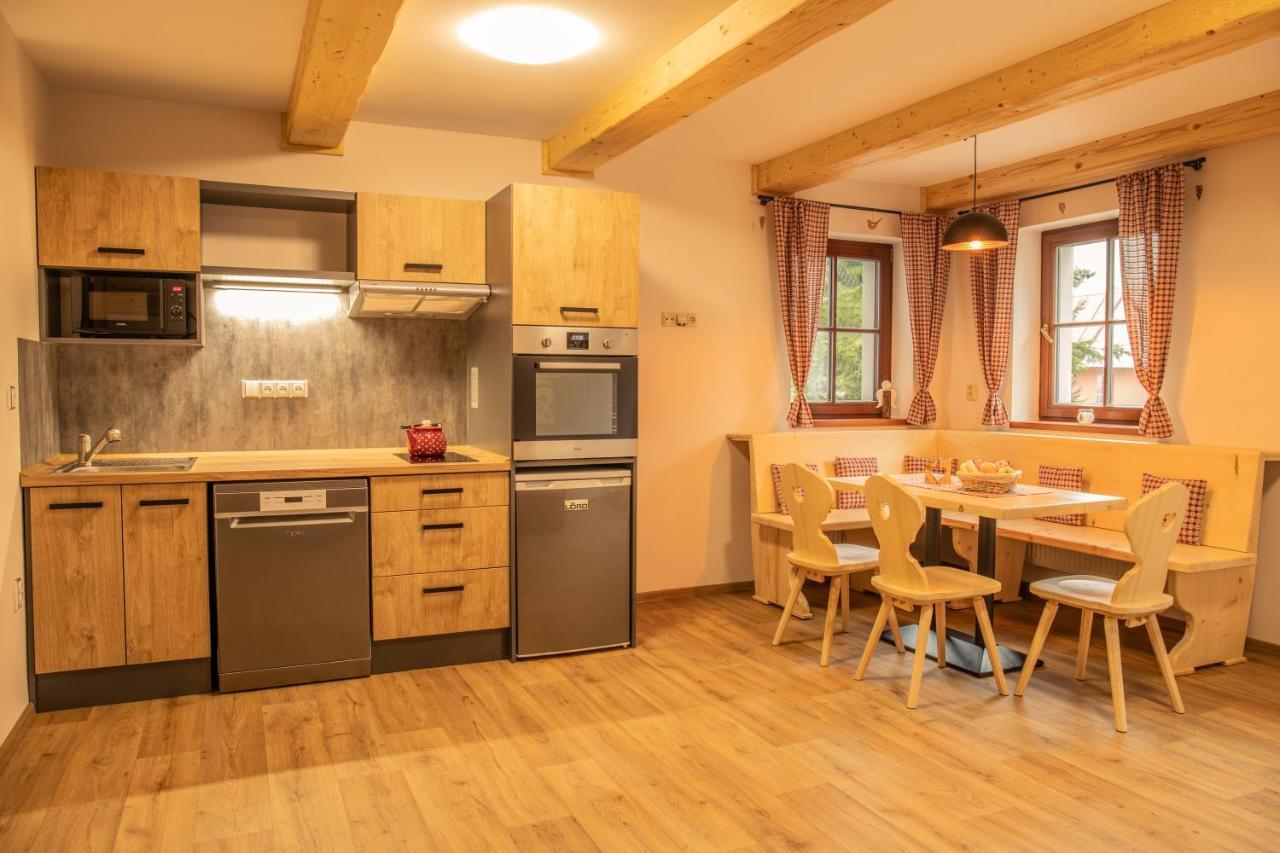 Apartmány Kůlna Boží Dar Exterior foto